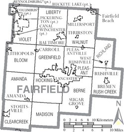 Fairfield, OH - Condado de Fairfield (Ohio) – Wikipédia, a enciclopédia livre